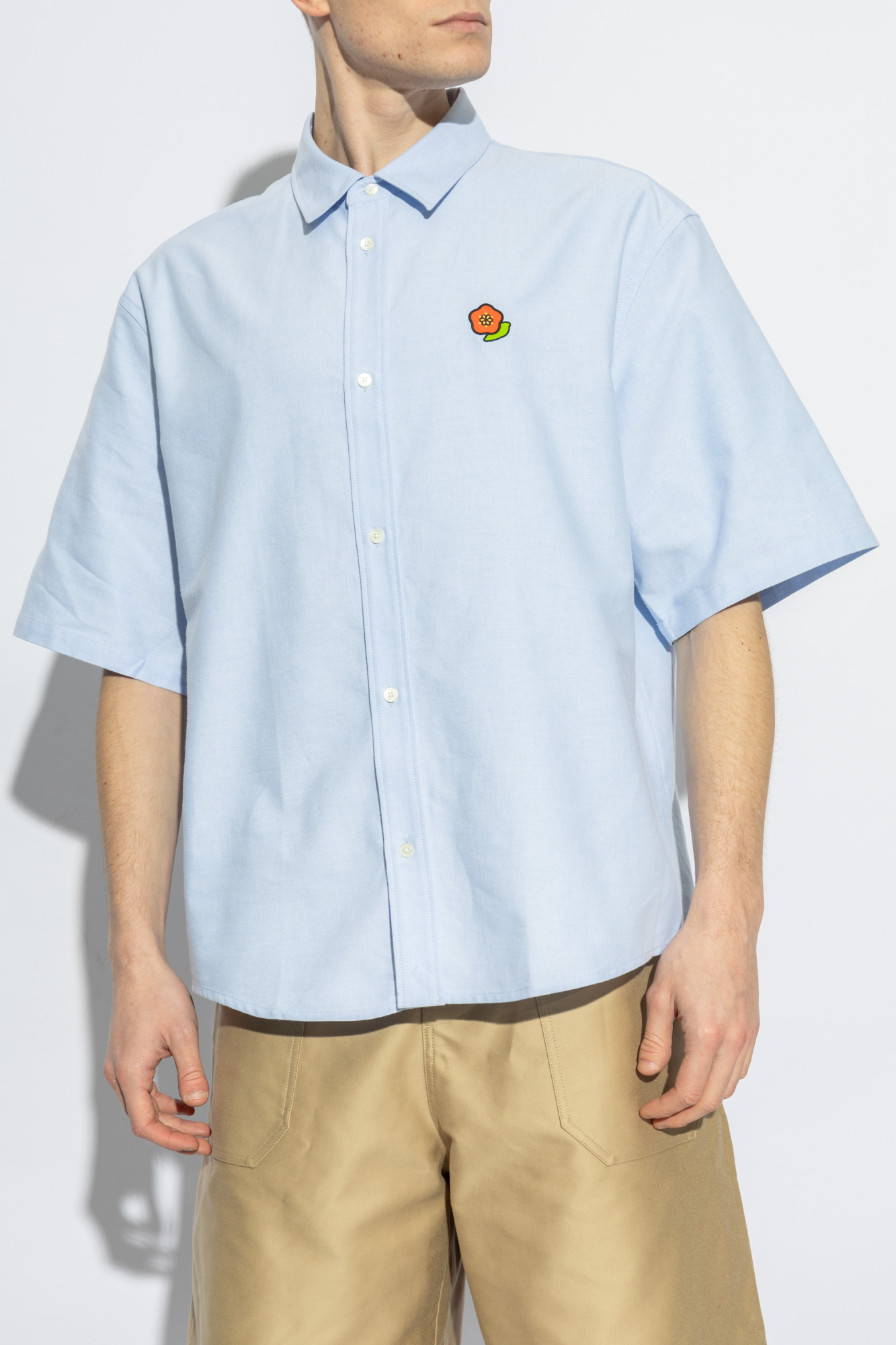 Kenzo light blue shirt discount